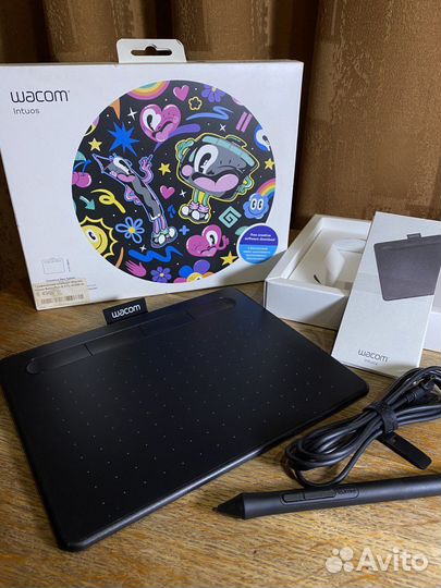 Графический планшет Wacom Intuos Basic Pen S