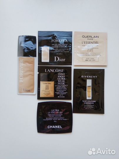 Пробники тонального крема, mac