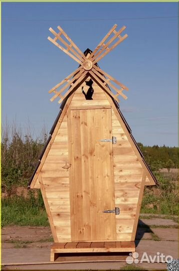 Дачный туалет с установкой HAT119