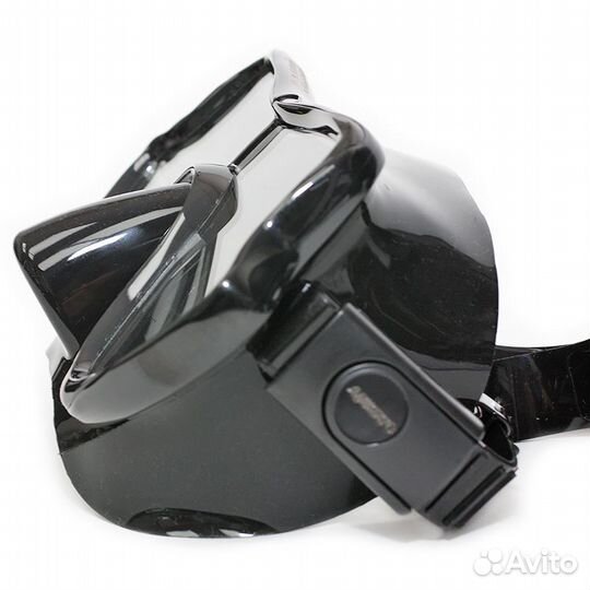 Широкообзорная маска для дайвинга Mk-600 Black