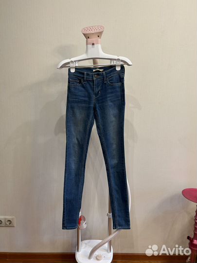 Джинсы Levis 710 super skinny