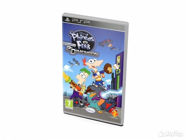 Phineas and Ferb Across the 2nd Dimension, б/у PSP