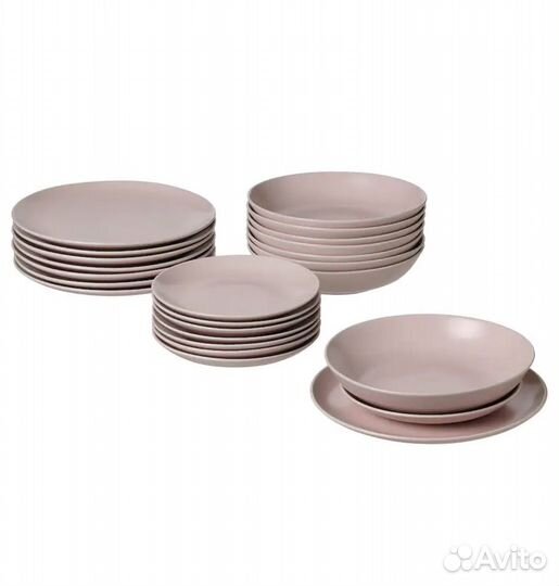 Набор столовой посуды IKEA Фэргклар