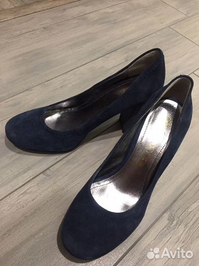 Новые туфли нат замша
