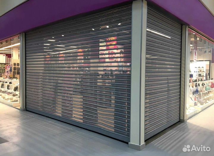 Рулонные ворота с внутривальным приводом