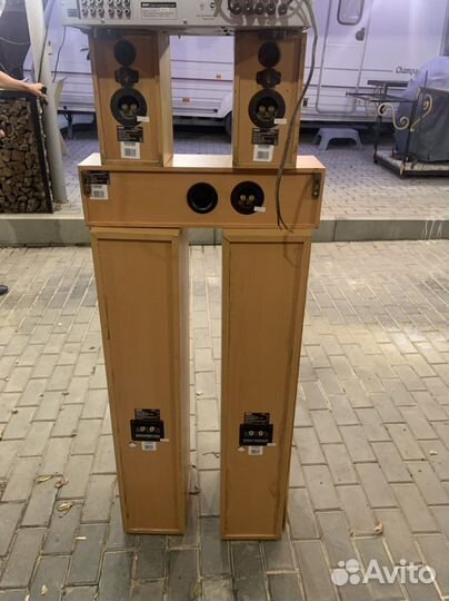 Акустическая система BBK + усилитель BBK 5.1
