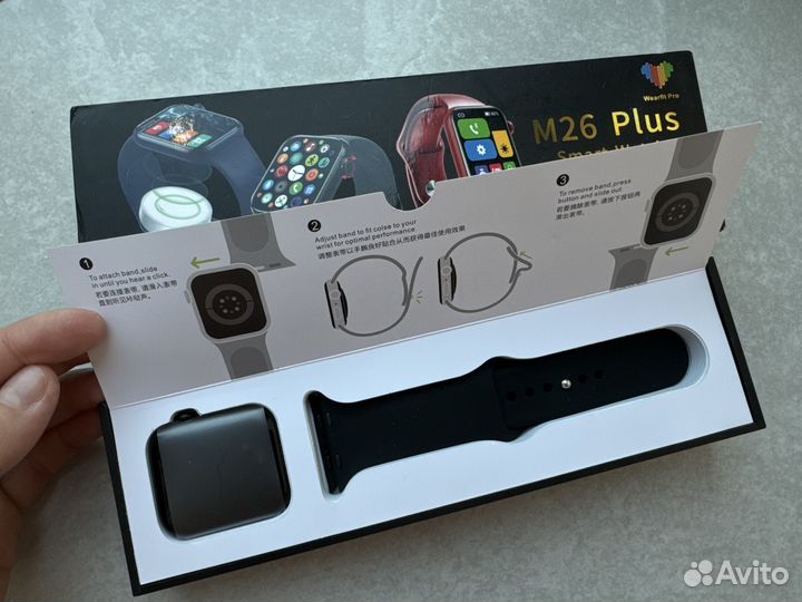 Часы смарт вотч SMART watch M26 plus