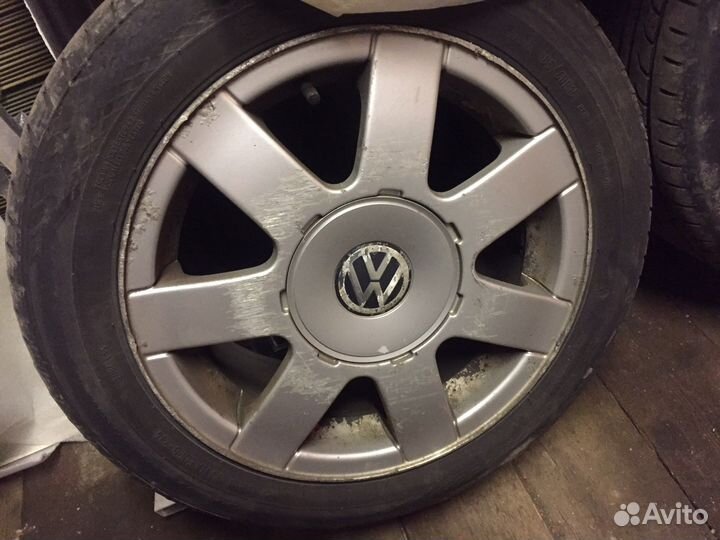 Литые диски r15 5x112 б/у родные немцы