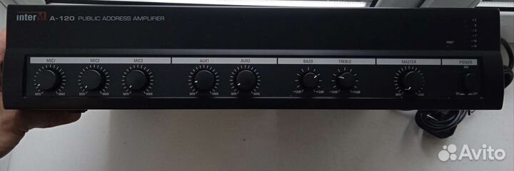 A-120 Inter-M усилитель микшер 120 Вт
