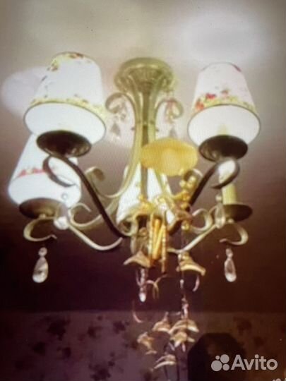 Стиль Прованс Люстра Италия, фоторамки, коробка