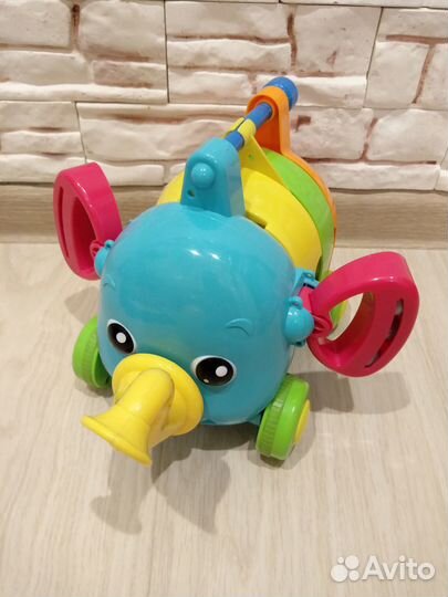 Музыкальный слон fisher price