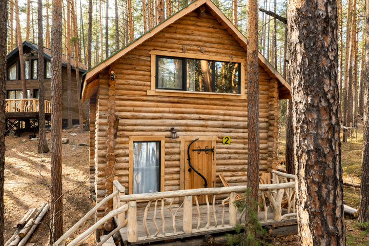 Дом 55 м² на участке 12 га