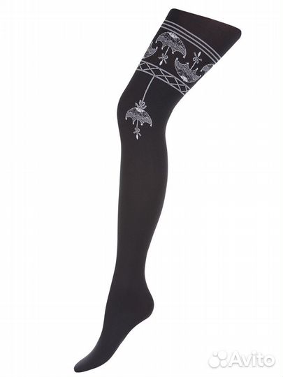 Колготки фантазийные принт 