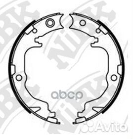 Колодки стояночного тормоза mitsubishi outlande