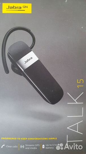 Bluetooth гарнитура jabra talk 15