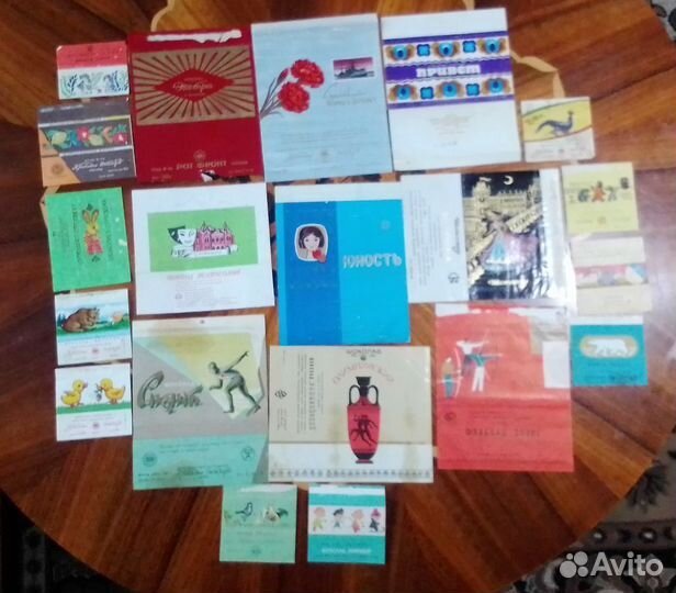 Коллекция обёрток от шоколада СССР