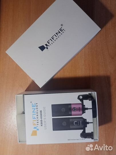 Микрофон fifine K669B + Пантограф
