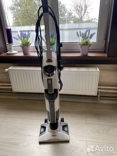 Вертикальный паровой пылесос Kitfort KT-595