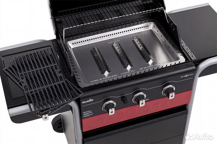 Угольный + Газовый гриль Char-Broil Gas2Coal Hybri