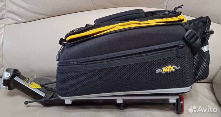 Велосипедный багажник MTX Beam Rack и сумка Topeak