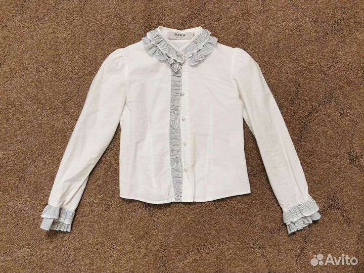 Блузки школьные пакетом р. 128-134