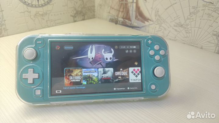 Nintendo switch lite прошитая 64GB