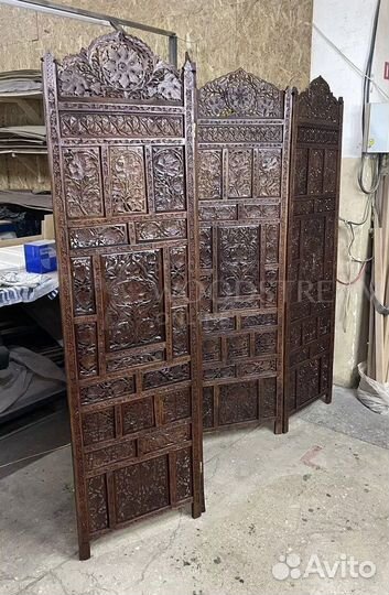 Ширма. Восточный стиль. Мебель из массива