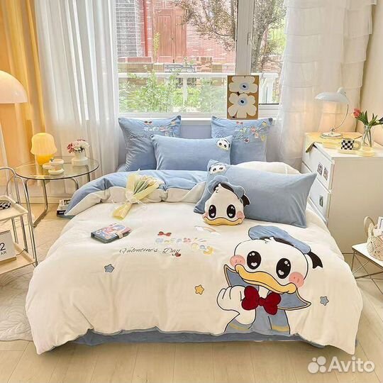 Постельное белье велюр