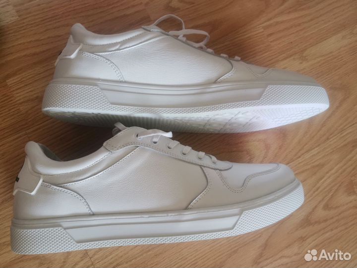 Кроссовки мужские кожаные