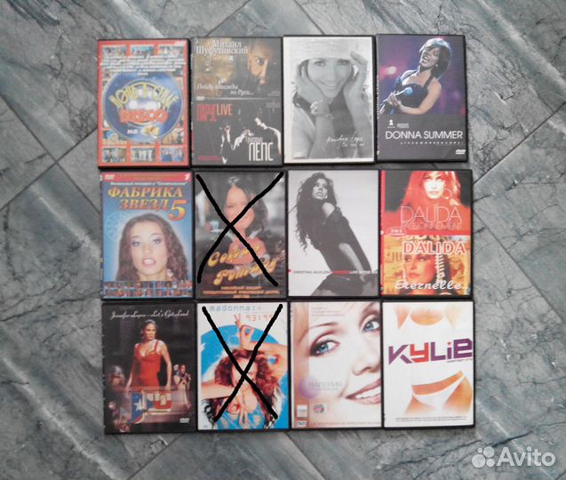 DVD видеодиски - музыка