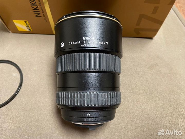 Nikon af-s nikkor 17-55 mm 1:2.8 G ED DX