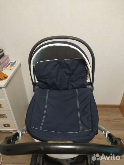 Коляска peg perego + автокресло isofix