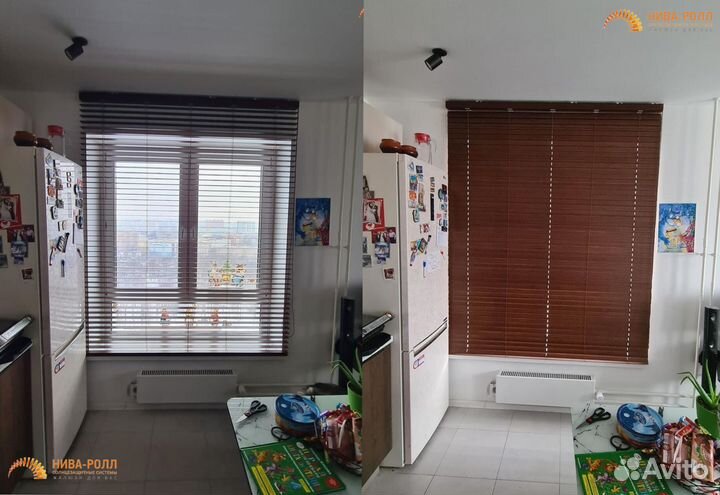 Бамбуковые жалюзи новые