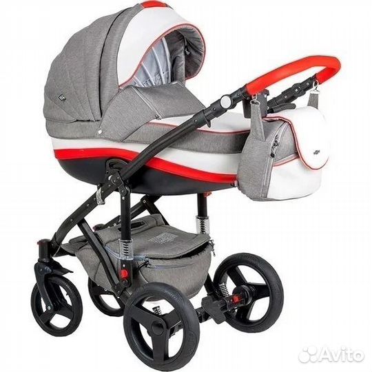 Коляска 3 в 1 BeBe-Mobile Movo Adamex