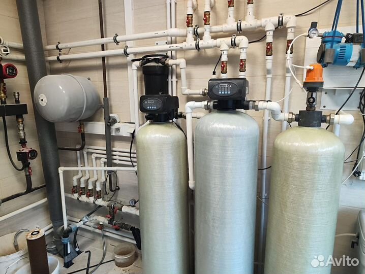 Система водоочистки.Обслуживание.Перезасыпка