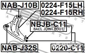 Рычаг передний правый