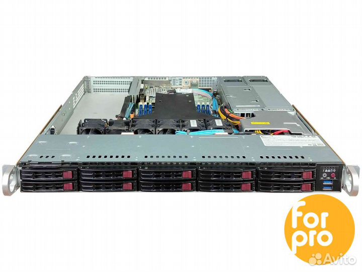 Сервер Supermicro 116 10SFF 6138Gold 192GB