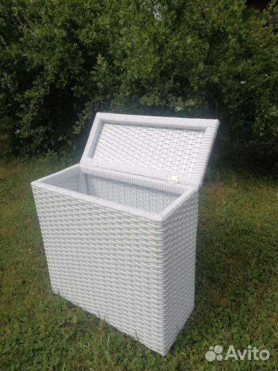 Короб плетенный для хранения, корзина для белья