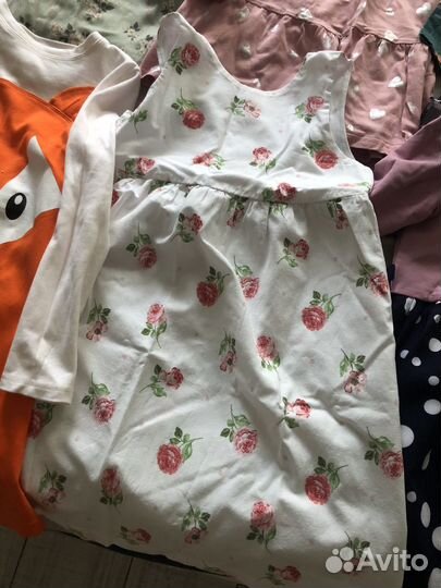 Пакет платьев для девочки 116