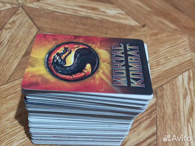 Карточки Mortal Kombat 120 штук объявление продам