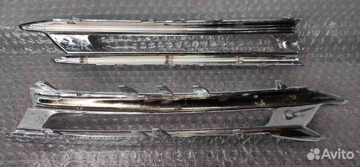 Накладка дхо хром Mercedes ML W166