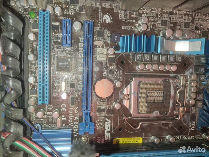 Материнская плата asus h67 1155