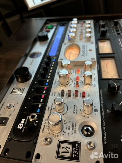 Avalon vt-737sp микрофонный предусилитель