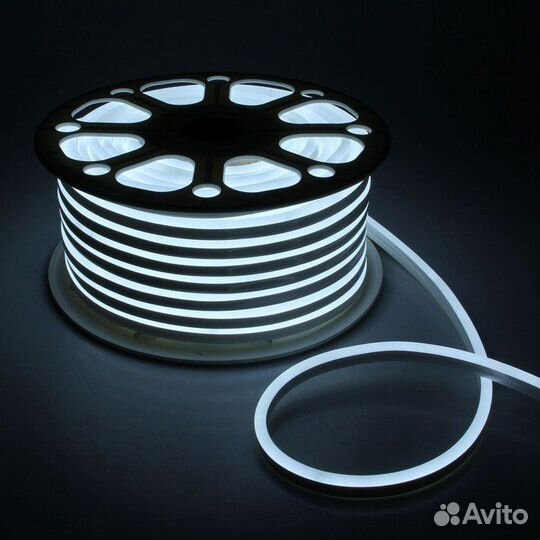 Гибкий неон 8х16мм 220в