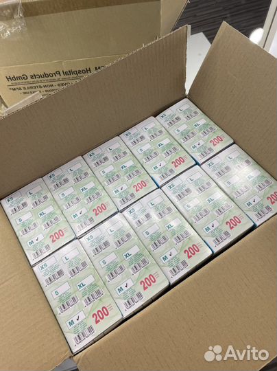 Перчатки нитриловые SFM размер M Германия