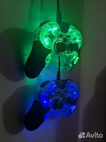 Геймпады для пк и PS3 (PS4) с подсветкой