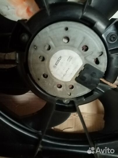 Вентилятор с Дефузом радиатора Опель астра J