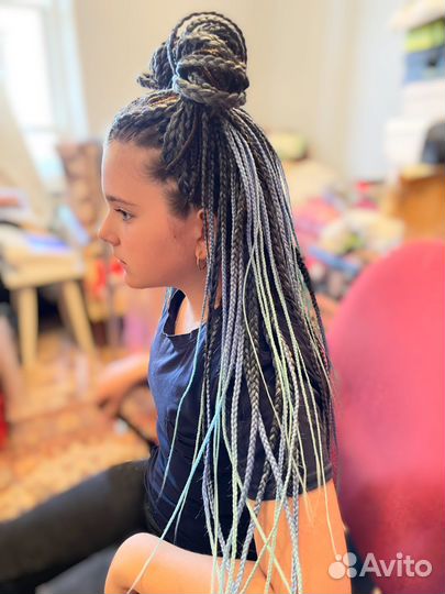 Плетение афрокос