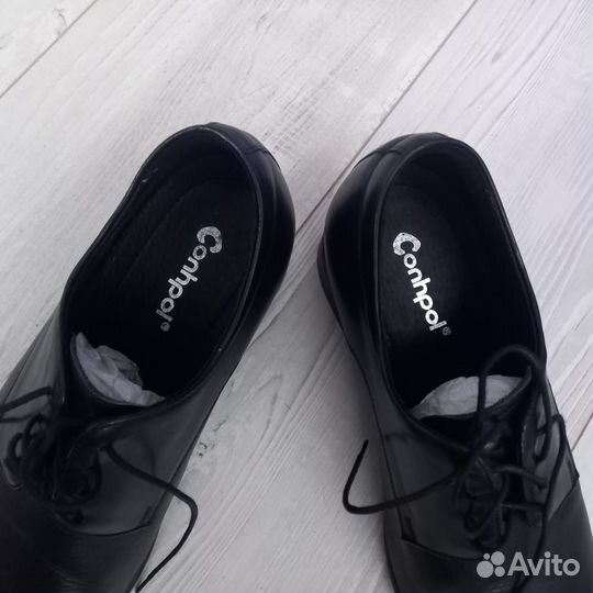 Ботинки мужские на скрытом каблуке Conhpol