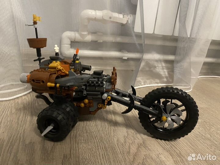 Лего Movie Мотоцикл стальной бороды